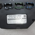 Oriģinālais Mercedes Benz W212 E200 motora nodalījuma drošinātāju bloka vadības bloks