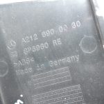 Mercedes E-klases W212 B-apmales melns kreisās un labās puses komplekts