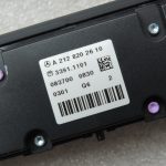 Mercedes E-klases W212 sēdekļu apsildes PDC slēdža sloksne A2128202610