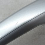 Oriģināls Mercedes W212 ārējo durvju rokturis priekšējais/galējais labās puses iridija sudraba krāsā (775U)