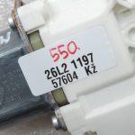 Oriģinālais Mercedes Benz W212 W204 Logu regulatora motors priekšējais labais