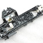 Oriģinālais Mercedes Benz W212 W204 W166 Ārējo durvju rokturu rāmis aizmugurējā labajā pusē