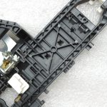 Oriģinālais Mercedes Benz W212 W204 W166 Ārējo durvju rokturu rāmis aizmugurējā labajā pusē