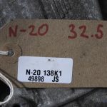 Nissan JHQ-CG Micra K12 Note E11 72TKM 32010AX603 5 pakāpju manuālā pārnesumkārba