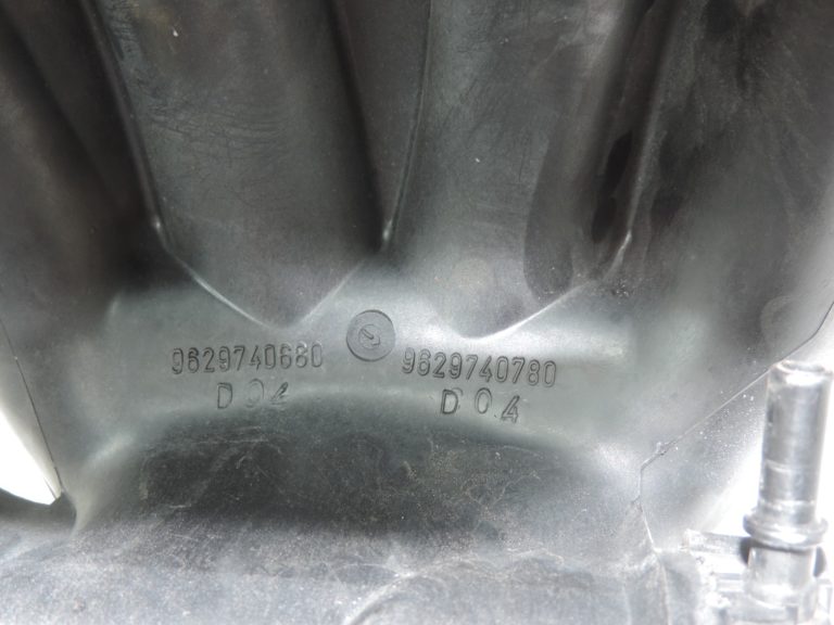 Oriģināls Peugeot Citroen 1.6i 8v TU5JP ieplūdes kolektors 0342F9, 9629740780