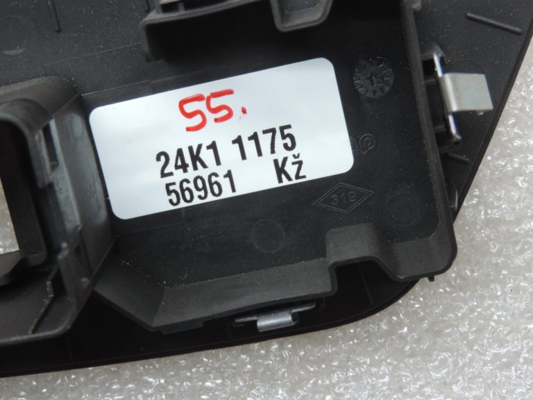 Oriģināls Renault Espace 5 Priekšējais labās puses durvju logu regulatora slēdža vāks HARM02