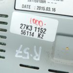 Oriģinālais Renault Espace V LANR14 Radio 281159108R
