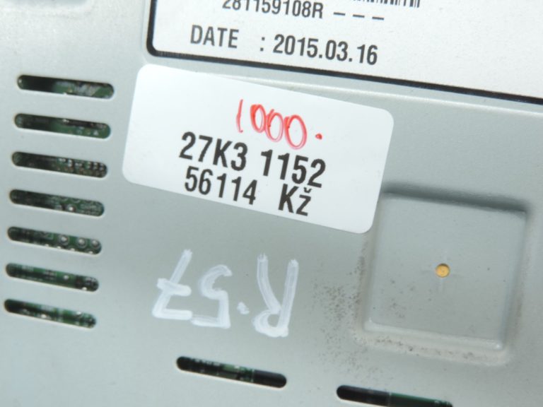 Oriģinālais Renault Espace V LANR14 Radio 281159108R