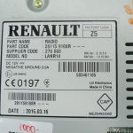 Oriģinālais Renault Espace V LANR14 Radio 281159108R