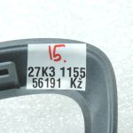 Oriģinālais Renault Espace V instrumentu paneļa ventilācijas atveres vāks labajā pusē sudraba HARM02