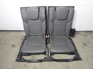 Renault Espace V Brown ādas avārijas sēdekļi aizmugurē 3 rindas HARM02