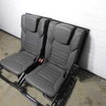 Renault Espace V Brown ādas avārijas sēdekļi aizmugurē 3 rindas HARM02