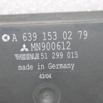 Smart Forfour W454 1.5 DCI priekšsildītāja releja A6391530279, A6391530779