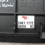 Oriģināls Toyota Avensis T25 Kombi nodalījuma vāks Nr.3, labajā pusē