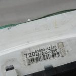 Oriģināls Toyota Yaris P10 1.0/1.3 benzīna spidometra mērinstrumentu panelis 83800-52610