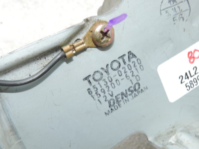 Oriģināls 2001-2007 Toyota Corolla E12 Hatchback aizmugurējā tīrītāja motors 8513002020