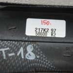 Oriģināls Toyota Corolla E12 pārnesumkārbas bagāžnieks ar pārsegu sudraba krāsā