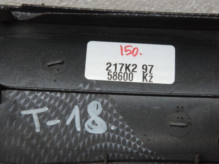 Oriģināls Toyota Corolla E12 pārnesumkārbas bagāžnieks ar pārsegu sudraba krāsā