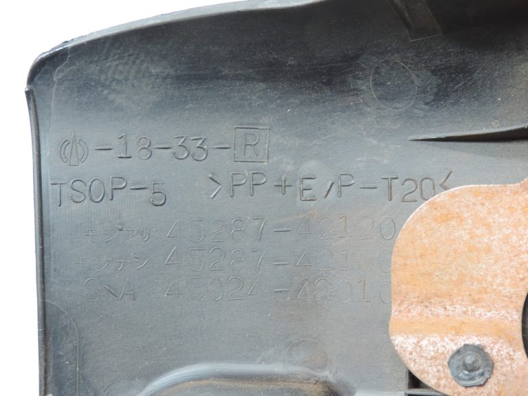 Oriģināls Toyota RAV4 II XA20 Stūres statņa pārsegs Apakšējais 4528742130