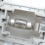 Oriģināls Toyota Yaris P10 aizmugurējais salona apgaismojums pelēks 8124005030B2