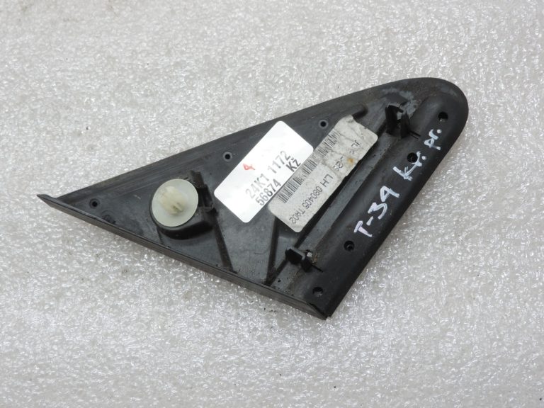 Oriģināls Toyota Avensis T25 priekšējais kreisais ārējo durvju pārsegs trīsstūris 6011805010