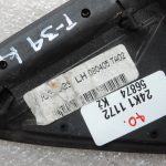 Oriģināls Toyota Avensis T25 priekšējais kreisais ārējo durvju pārsegs trīsstūris 6011805010