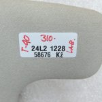 Oriģinālā Toyota Yaris P10 Saules aizsegs labajā pusē 743100D011B0