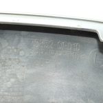Toyota Corolla Verso AR10 priekšējā bampera pārsegs apakšējais kreisais 1C0 sudraba krāsā