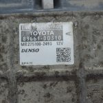 Oriģināls Toyota Yaris P9 1.3 VVT-i (2SZFE) motora vadības bloks 896610D310