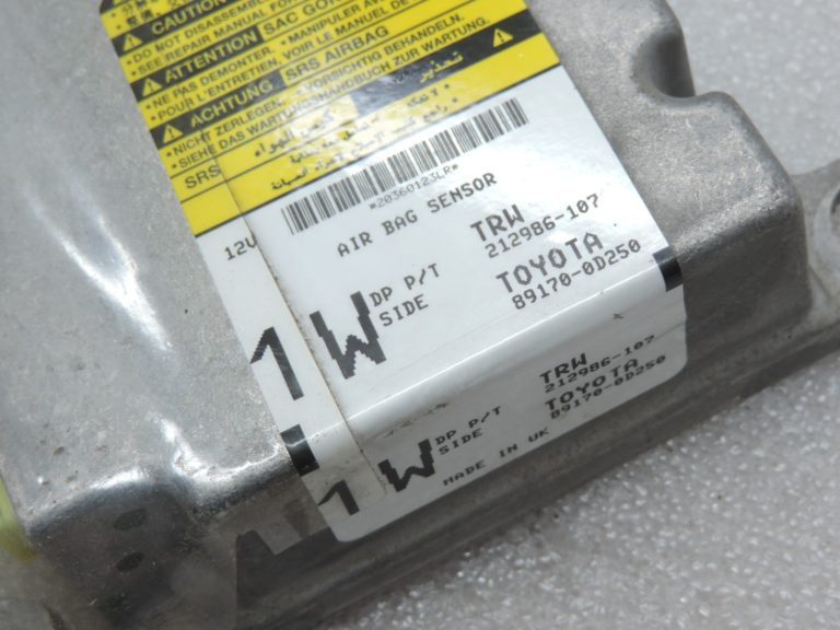 Oriģināls Toyota Yaris P9 gaisa spilvena vadības bloks 8917052A50