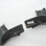 Oriģināls Toyota Yaris P13 aizmugurējā riteņa arkas dubļu atloku komplekts kreisajā un labajā pusē