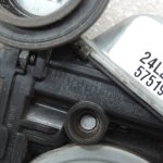 Oriģināls 2012-2014 Toyota Yaris P13 elektrisko logu motors priekšējais kreisais 698200D310