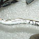 2012-2014 Toyota Yaris P13 Aizmugurējo miglas lukturu instalācija ar spuldzes turētāju