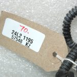 2012-2014 Toyota Yaris P13 Aizmugurējo miglas lukturu instalācija ar spuldzes turētāju