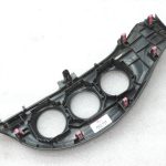 Oriģinālais 2012-2014 Toyota Yaris P13 gaisa kondicionēšanas sistēmas sildītāja kontroles vāka rāmis