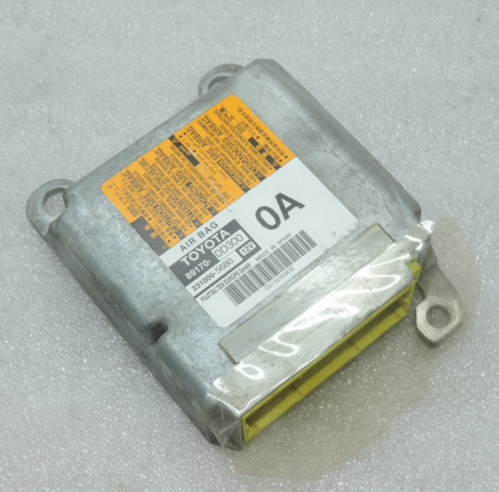 Original 2011-2020 Toyota Yaris P13 airbag control unit 891700D300