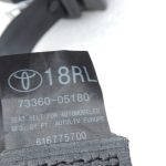 Oriģinālā Toyota Avensis T27 aizmugurējā kreisā/labējā drošības josta 7336005180C0