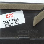 Oriģināls Toyota Yaris P21 instrumentu paneļa ventilācijas centrs 55670K0090, 55670-K0090