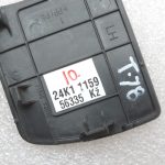 Oriģināls Toyota Yaris P21 priekšējais kreisais sēdekļa pārsegs vāciņš 71849F4010C2
