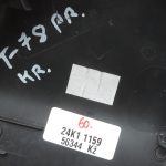 Oriģināls Toyota Yaris P21 priekšējais kreisais sēdekļa pārvalks 71862K0010C0