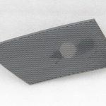 Toyota Avensis T27 instrumentu paneļa skaļruņa vāks labais 55472-05011-C1