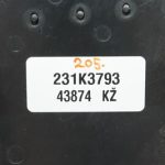 2015-2018 Toyota Avensis T27 priekšējā ventilācijas atvere priekšējā labajā pusē 55650-05160, 5565005160