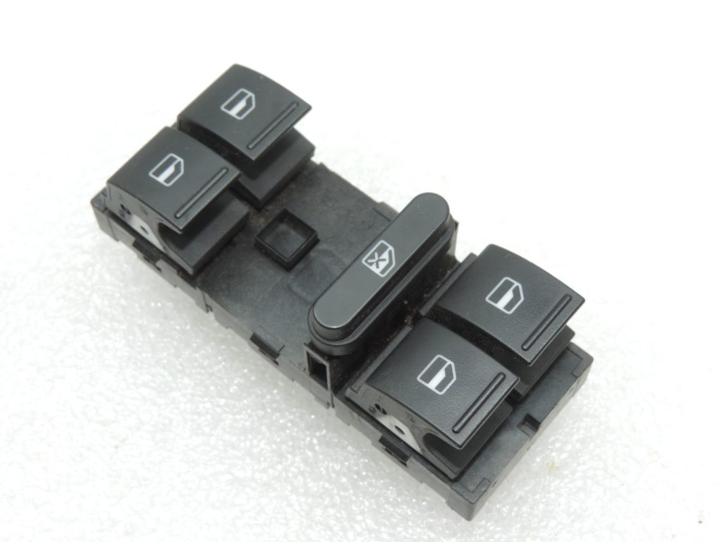 Oriģinālais Volkswagen Tiguan 5N Logu regulatora slēdzis priekšējais kreisais 1K4959857B
