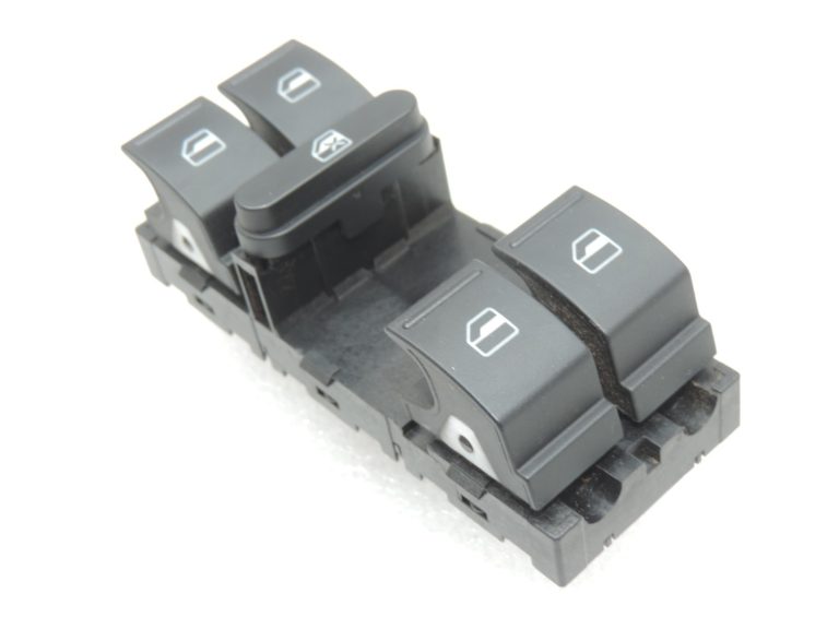 Oriģinālais Volkswagen Tiguan 5N Logu regulatora slēdzis priekšējais kreisais 1K4959857B