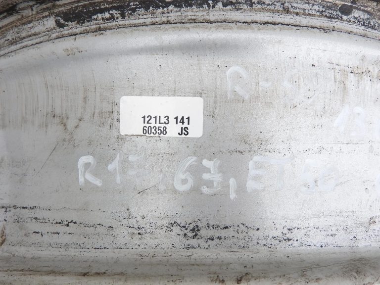 1x oriģināls „Opel Vivaro B“ un „Renault Trafic III“ alumīnija disks, 17 collas, ET50, 403007968R