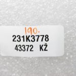Opel Zafira B atslēgu komplekts aizdedzes slēdzenes durvju slēdzenei 93181728, 93181727, 913703