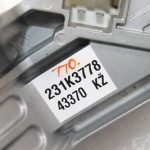 Opel Zafira B Astra H Aizdedzes slēdzenes korpuss 93181315, 6235375