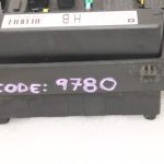 Opel Zafira B drošinātāju kārba ar drošības kodu RESET 13206754 93184656